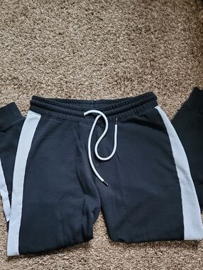 Reflex M Black White Jogger Sweat Pants